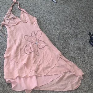 COPY - Pink Backless Dress